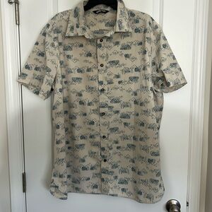 XXL North Face Button Down Casual Shirt